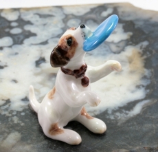 Jack Rusell Terrier, Porzellanminiatur