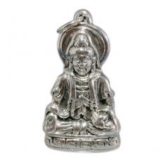 Buddha, Anhänger 925 Sterling Silber, Elektroform