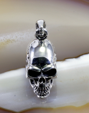 Totenkopf, Skull, Anhänger, 925 Sterling Silber