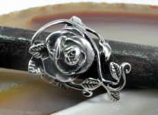Rose, Ring, 925 Sterling Silber