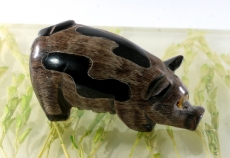 Schwein, Horn, Miniatur