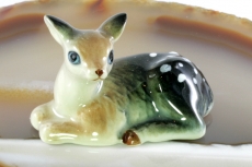 Bambi,Reh,Porzellanminiatur