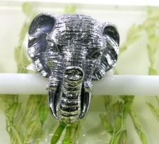 Elefant, 925 Sterling Silber, Ring