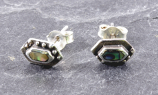 Abalone, Ohrstecker, 925 Sterling Silber