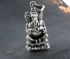 Ganesha, Anhänger, 925 Sterling Silber
