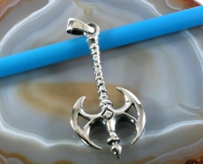 Doppelaxt - Labrys, Anhänger, 925 Sterling Silber