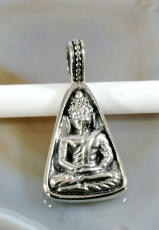 Buddha, Anhänger, 925 Sterling Silber