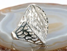 Gitter, Ring, 925 Silber