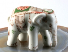 Elefant, Porzellanminiatur