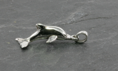 Delfin, Anhänger, 925 Sterling Silber