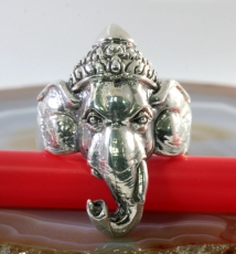 Ganesha - der Ring, Silber
