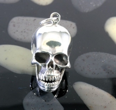 Totenkopf, Skull, Anhänger, 925 Sterling Silber