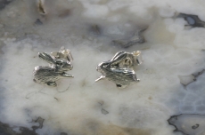 Hase,Ohrstecker, 925 Sterling Silber