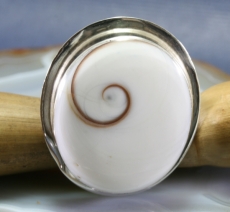 Shiva Auge, Ring, Silber