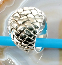 Ring, 925 Sterling Silber, Elektroform