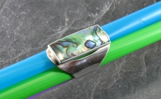 Abalone und 925 Sterling Silber, Ring