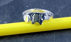 Elefant, Ring 925 Sterling Silber