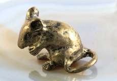 Ratte, Bronzeminiatur