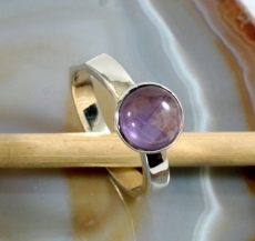Amethyst und 925 Sterling Silber, Ring