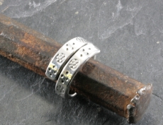 Massiver Silberring