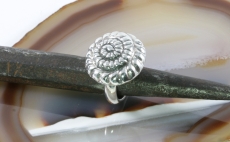 Spirale, massiver Ring 925 Silber