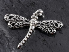 Libelle, Silber, Anhänger