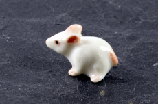 Maus, Porzellanminiatur