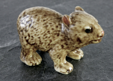 Wombat, Porzellanminiatur