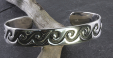 Armreif für Surfer, 925 Sterling Silber