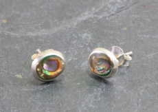 Abalone, Ohrstecker, 925 Sterling Silber