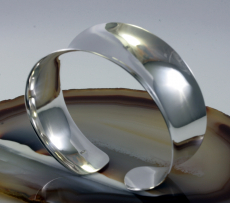Breiter und toller Armreif, 925 Sterling Silber