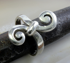 Spiralen, Ring, 925 Sterling Silber