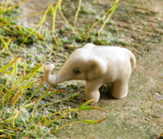 Elefant, Porzellanminiatur