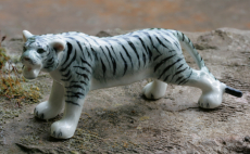 Tiger, Porzellanminiatur