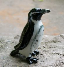 Pinguin,  Porzellanminiatur