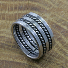 Bandring, 925 Sterling Silber