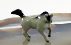 Pferd, Porzellanminiatur