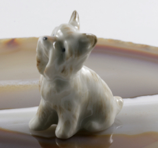West Highland Terrier, Porzellanminiatur