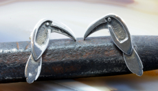 Tukan, Ohrstecker, 925 Sterling Silber