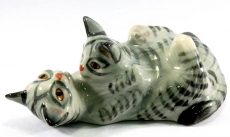 Katze, Porzellanminiatur