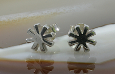 Stern, Ohrstecker, 925 Sterling Silber