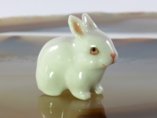 Hase, Porzellanminiatur