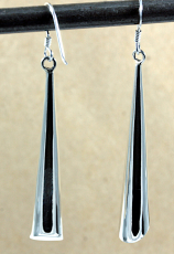 Lange Ohrringe, Silber