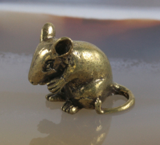 Ratte, Bronzeminiatur