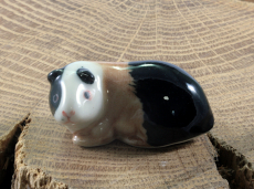 Meerschweinchen, Porzellanminiatur