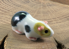 Meerschweinchen, Porzellanminiatur