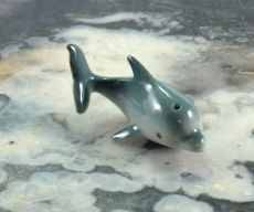 Delfin, Porzellanminiatur