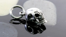 Totenkopf,Skull, Anhänger, 925 Sterling Silber