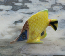 Fisch, Porzellanminiatur