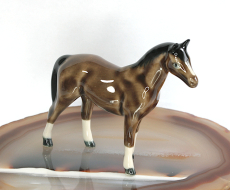 Pferd, Porzellanminiatur